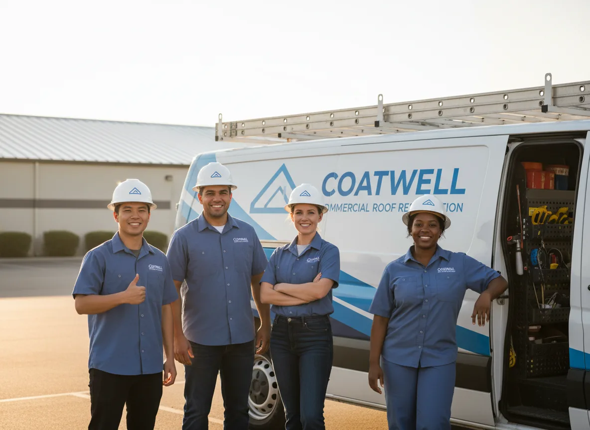 Commercial roof coating company in Monroe, ME